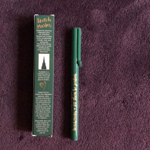 SALE Too Faced Sketch Marker Eyeliner Authentic - Picture 2 of 2